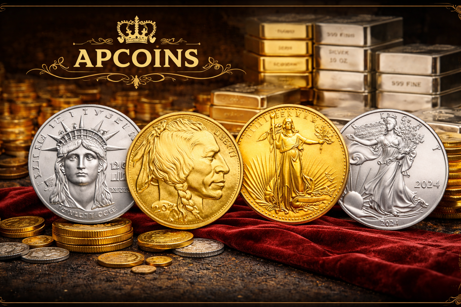 AP Coins mystery packs — premium graded coins